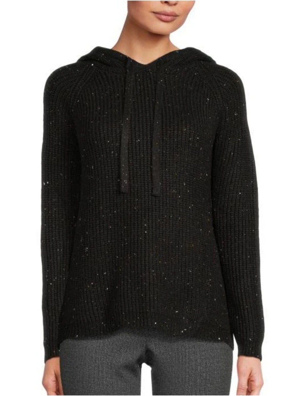 Calvin Klein Chunky Knit Hoodie Sweater